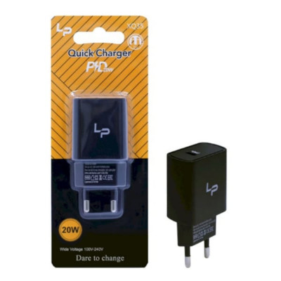 СЗУ-USB-C LP XQ35 20W QC3.0 Black