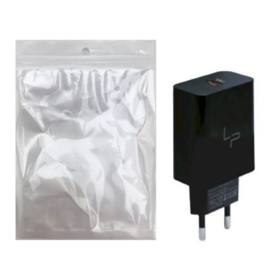 СЗУ-USB-C LP XQ30 PD 25W 3.8A Black, в блистере