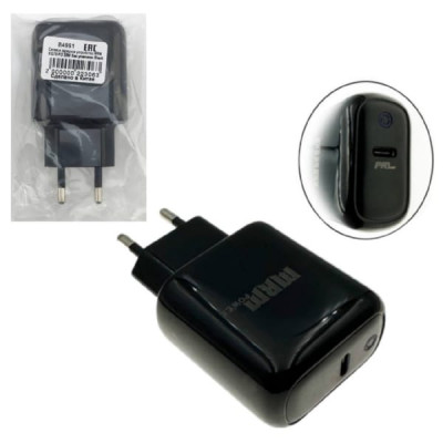 СЗУ-USB-C MRM XQ70 PD 20W 3A Black, в блистере
