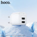 СЗУ-2USB Type-C HOCO CS51A 1м, 2.4A, White