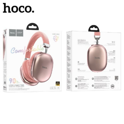 Гарнитура беспроводная полноразмерная Bluetooth HOCO W35 Max Joy Pink Динамик: 40мм. BT спецификация: BT V5.3 , заряжается около 2 часов. Время разговора / музыки: 90 часов; в режиме ожидания 200 часов Режим AUX (гнездо 3.5мм), карт памяти TF до 32Гб Гнез