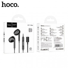 Наушники вкладыши HOCO M111 Max Primero, аудио разъем Lightning, Black