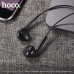 Наушники вкладыши HOCO M101 Crystal joy, аудио разъем Type-C, Black