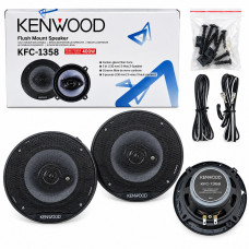 Акустическая система автомобильная KENWOOD KFC-1358, 13см, 400W, 4-полосные, решетки в компл.(2 шт