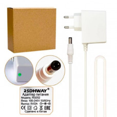 АКЦИЯ!!! Блок питания RSDHWAY RS052 5V/2A (5,5 х 2,5) кабель 1 м, White Продается упаковкой (В упаковке 10 шт)