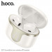 Гарнитура вкладыши Bluetooth Hoco EQ7 Milky White. Емкость аккумулятора: чехол для зарядки 300 мАч; Наушники 40 мАч. Время использования: 7 часов. Размер: 50х49,2х27 мм; Общий вес: 36,3 г. Чехол для зарядки оснащен светодиодным цифровым дисплеем. Поддержи