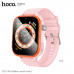 Часы Smart Watch HOCO Y101 4G Pink. Емкость аккумулятора: 680 мАч; Время автономной работы 1-2 дня. Основной экран: 1,83-дюймовый большой экран высокой четкости высокой четкости с полным ламинированием, разрешение: 240 х 284. Оперативная память: 1 ГБ + 16