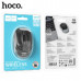 Мышь беспроводная HOCO GM34 2.4G+BT Black/Metal Gray. Значение DPI: 800-1200-1600. Споcоб подключения 2,4G+ Двойной режим BT. Вес: 54г. Размер: 100х65х31 мм.