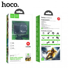 ЭКШН-Камера HOCO DV101
1. Схема: Allwinner V3 SENSOR Sony175 (800W pixels)
2. Дисплей: 1.3 дюйма + 2 дюйма IPS HD экран.
3. Поддержка съемки видео 4K/30fps и фото 16MP.
4. Поддержка HDMI, WiFi, APP; Поддержкаs карт памяти до 128GB.
5. Батарея: съемная 3.7