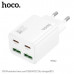СЗУ-2USB-2USB-C HOCO N55 QC3.0 PD20W, White