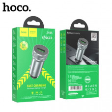 АКЦИЯ!!! АЗУ USB HOCO Z49A 18W QC3.0A, Gray. Продается КРАТНО 3шт!!!