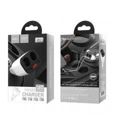 АКЦИЯ!!! Разветвитель прикуривателя HOCO Z28, White (2 выхода+2USB). Продается КРАТНО 3шт!!!
Входное напряжение: DC12-24V; USB1 выход: 5V/2.4A. USB1 выход: 5V/2.4A. Общий выход 5V/3.1A MAX. Максимальная мощность прикуривателя 96W. Размер: 94х52х32мм, вес:
