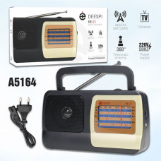 АКЦИЯ!!! Радиоприемник портативный deespi RE-21/408 AM/FM/SW1-2/TV. Продается КРАТНО 10 шт!