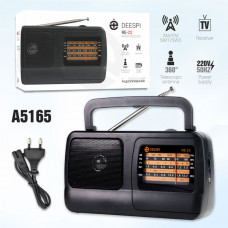 АКЦИЯ!!! Радиоприемник портативный deespi RE-22/409 AM/FM/SW1-2/TV. Продается КРАТНО 10 шт!