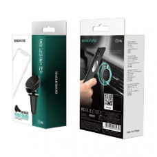 АКЦИЯ!!! Держатель мобильного телефона магнитный на дефлектор BOROFONE BH6 Silver. Продается КРАТНО 10 шт!!!
Материал: алюминиевый сплав. Размер: 35х35х48мм. Вес: 37г.
