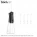 Ирригатор HOCO HP61 Black
Материал изделия: АБС-пластик
Емкость аккумулятора: 2000 мАч
Порт зарядки: USB-C
Вход: 5 В=1 А
Время зарядки: 6 часов
Время работы: 40 резервуара воды
Емкость резервуара для воды: 390 мл
Диапазон давления: 40-140 psi
Частота импу