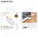 Зарядное устройство для Smart Borofone BQ25A Silver
1. Вход USB-C: 5V/1A
2. Выход: 2.5W
3. Материал: цинковый сплав + PC
4. Размер: 48х30х6mm; Вес: 21г