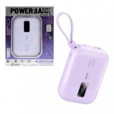 Внешний аккумулятор 10000 mAh Remax RPP-635 Riuchy Purple (оригинал)
