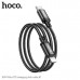 Кабель USB-C Lightning HOCO X89 1м, 3A, 20W, нейлон, Black