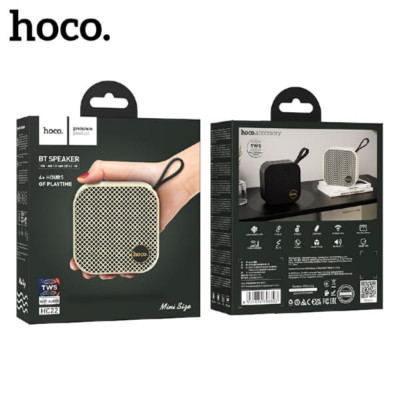 Портативная колонка Hoco HC22 White. Емкость аккумулятора: 1200 мАч; Время зарядки: 2 часа. Время использования: 4 часа. Динамик: 52 мм; Мощность: 5 Вт. Размер: 95х95х45 мм; Вес: 272 г. Поддержка Bluetooth, FM, TF-карты, U-диска, AUX, TWS и др.