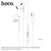 Наушники вкладыши HOCO M101 Max Crystal, аудио разъем Type-C, White
