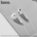 Наушники вкладыши HOCO M101 Crystal joy, аудио разъем Type-C, White