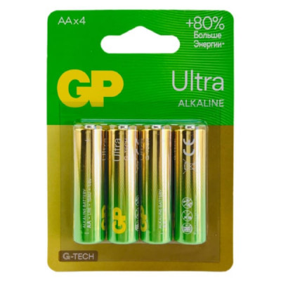 Батарейка GP LR06 ULTRA G-Tech BL-4 1.5V (4/40/160)