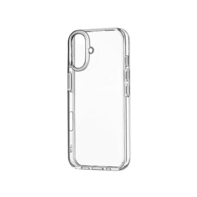 Чехол силиконовый iP 16 Plus прозрачный Clear Case 2.0mm