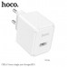 АКЦИЯ!!! СЗУ-USB HOCO CS11A 2.1A White Продается упаковкой (В упаковке 20 шт)