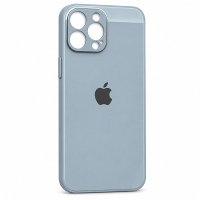 Чехол стеклянный iP 15 Pro Glass  Lavender