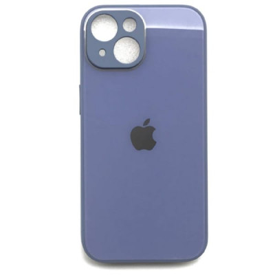 Чехол стеклянный iP 15 Glass Azure