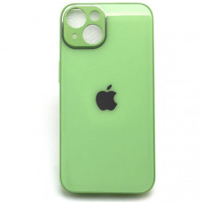Чехол стеклянный iP 14 Glass, цвет Green