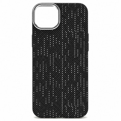 Чехол iP 13 Pro LUXO, AIR SKIN Черно-белый