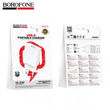 АКЦИЯ!!! СЗУ-USB BOROFONE BAS71A 2.1A, 10,5W, White. Продается КРАТНО 20шт!!!
ABS-пластик. Выход USB-A: 5V/2.1A. Размер 77.5 х 38.5 х 24.5мм. Вес 32г.