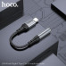 Аудио переходник Type-C(AM)-Jack3,5(AF) HOCO LS36 Black
Аудио адаптер предназначен для подключения наушников с портом mini-jack (3.5 мм) в разъём USB. Переходник имеет встроенный DAC чип, отвечающий за цифровое HD качество звука. Корпус аудиоадаптера выпо