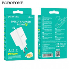 СЗУ-USB-C BOROFONE BA81A PD20W, White