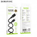 Кабель USB-C Lightning Borofone BX113 3м, PD27W, силикон, Black