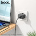 СЗУ-USB Lightning HOCO CS11A 1м, 2.1A, Black