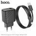 СЗУ-USB Type-C HOCO CS21A 1м, QC3.0A, 18W, Black