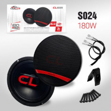 Акустическая система автомобильная Carlive CL1695, 6.5 16см, 180w, решетки в комплекте