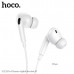 Гарнитура вакуумная HOCO M111 Pro Primero, аудио разъем Lightning, White. Кабель TPE, 1.2м.
