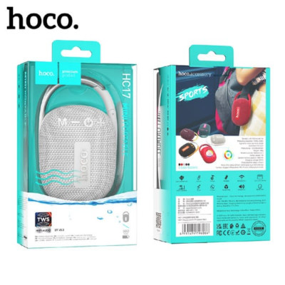 Портативная колонка Hoco HC17 Grey
1. размер: 133,4 х 85 х 49 мм; вес: 244 г. 2. Bluetooth 5,3; чип: JL AC6965E. 3. емкость аккумулятора: 500 мАч; Зарядка около 2 часов. 4. Время использования: 2 часа. 5. динамик: 45 мм х 1; мощность: 5 Вт 6. поддержка Bl