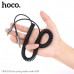 Кабель Аудио 3,5 Jack-3,5 Jack HOCO UPA31 3м, Black, пружинка