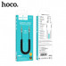 Кабель Аудио 3,5 Jack-3,5 Jack HOCO UPA31 3м, Black, пружинка