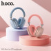 Гарнитура беспроводная полноразмерная Bluetooth HOCO W35 Max Sky Blue Динамик: 40мм. Заряжается около 2 часов. Время разговора/музыки: 90 часов; в режиме ожидания 200 часов Режим AUX (гнездо 3.5мм), карт памяти TF до 32Гб. Гнездо зарядки Type-C.