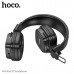 Гарнитура беспроводная полноразмерная Bluetooth HOCO W56 Black. Динамик: 40мм. BT V5.0. Время зарядки: около 2 часов. Время звонков/музыки: более 28 часов. Время в режиме ожидания: 200 часов. Емкость аккумулятора: 250mAh.