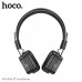 Гарнитура беспроводная полноразмерная Bluetooth HOCO W56 Black. Динамик: 40мм. BT V5.0. Время зарядки: около 2 часов. Время звонков/музыки: более 28 часов. Время в режиме ожидания: 200 часов. Емкость аккумулятора: 250mAh.