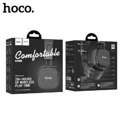 Гарнитура беспроводная полноразмерная Bluetooth HOCO W56 Black. Динамик: 40мм. BT V5.0. Время зарядки: около 2 часов. Время звонков/музыки: более 28 часов. Время в режиме ожидания: 200 часов. Емкость аккумулятора: 250mAh.