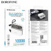 Внешний аккумулятор 10000 mAh Borofone J64 White 22.5W+PD20W
 Ёмкость батареи: 10000mAh 36Wh Номинальная ёмкость: 5400mAh
 Вход: Type-C: 18W; Lightning:18W
 Выход: Type-C line: 22.5W (QC/FCP/AFC); USB-A:22.5W(QC/FCP/SCP/AFC); Type-C:20W(PD/QC/FCP/AFC); Li