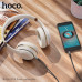 АКЦИЯ!!! Кабель Аудио 3,5 Jack-3,5 Jack HOCO UPA26 1м, нейлон, Black. Продается КРАТНО 20шт!!!